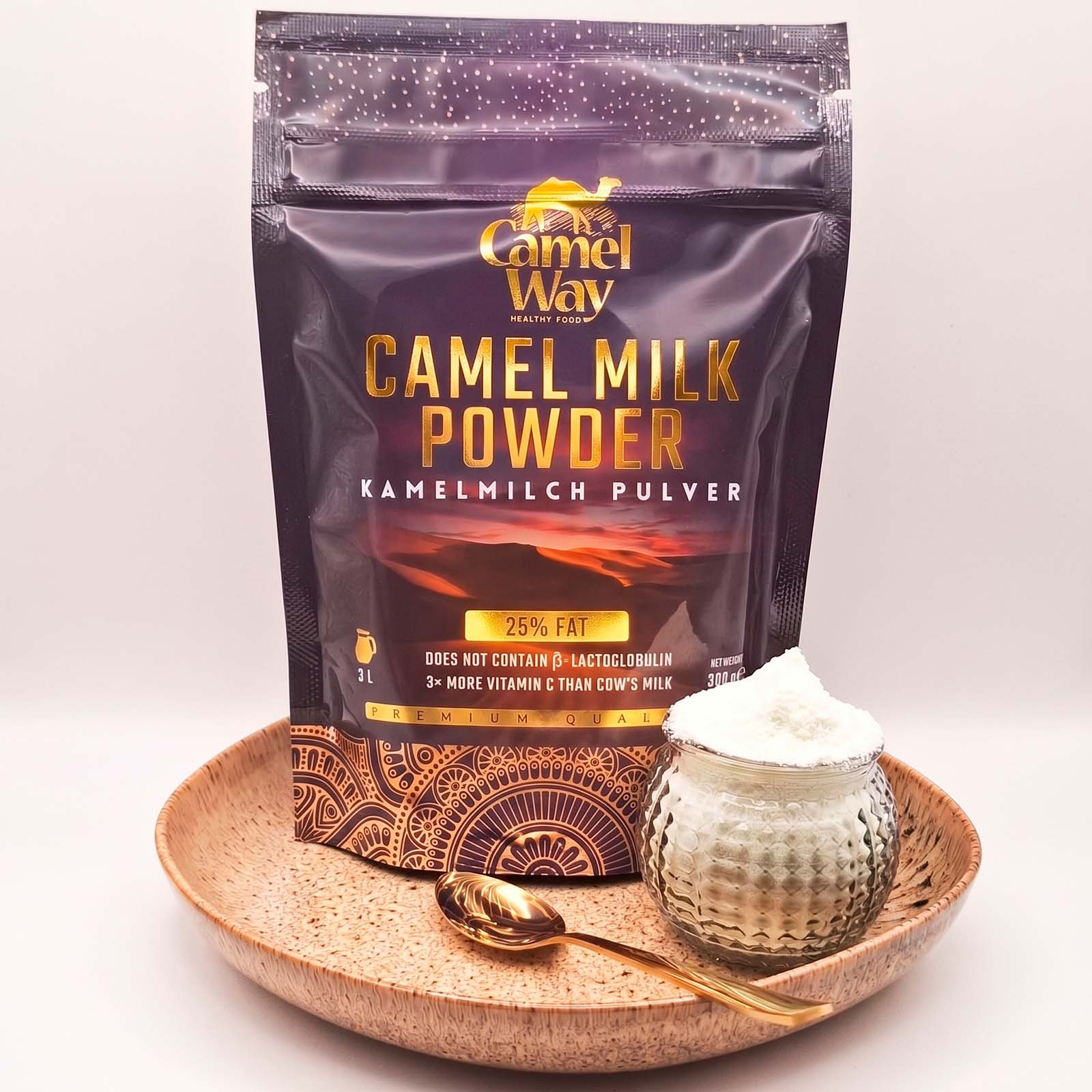 Camel Milk Powder 9L (900g) - 100% Pure A2 Whole Milk, Lactose Free, Natural Lactoferrin