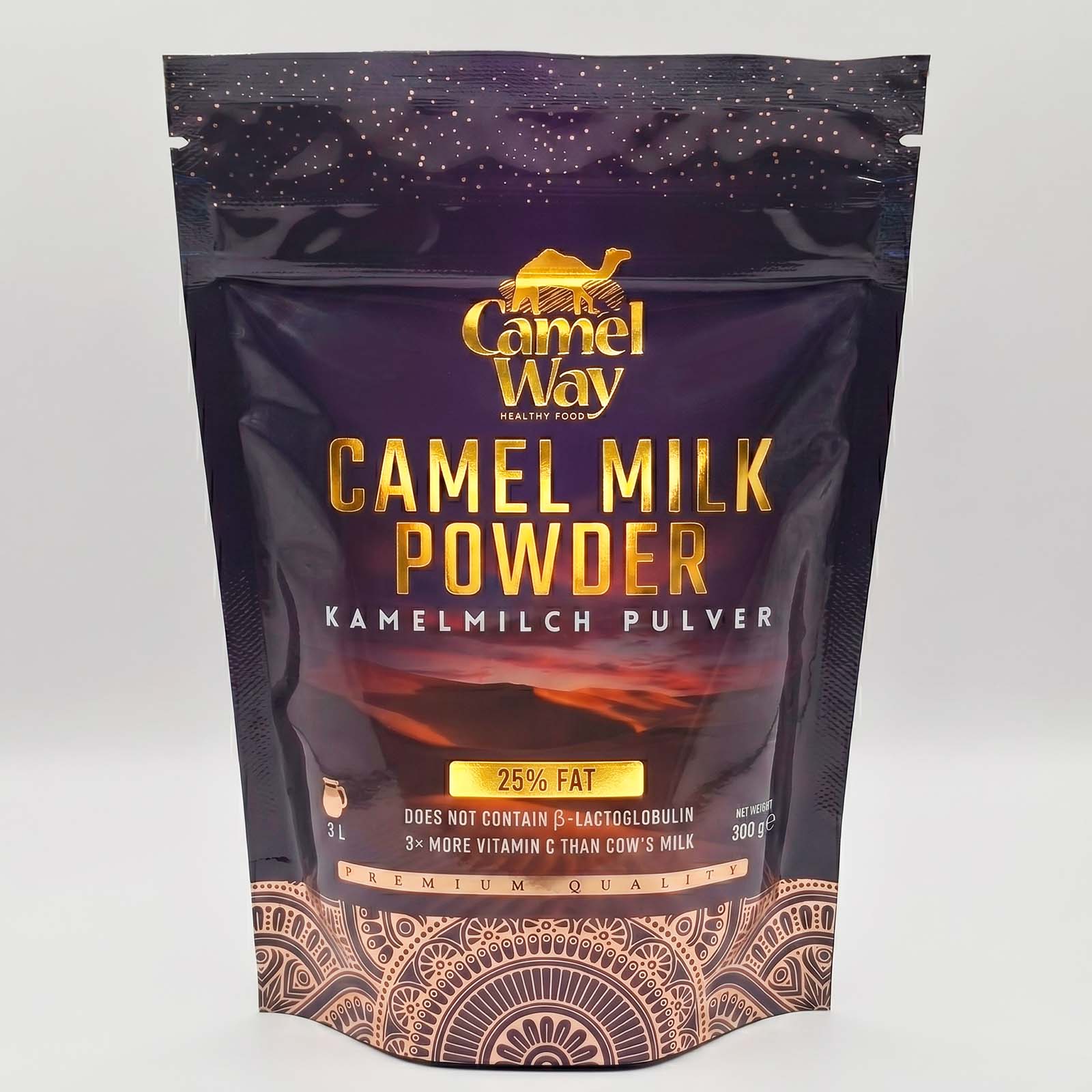 Camel Milk Powder 9L (900g) - 100% Pure A2 Whole Milk, Lactose Free, Natural Lactoferrin