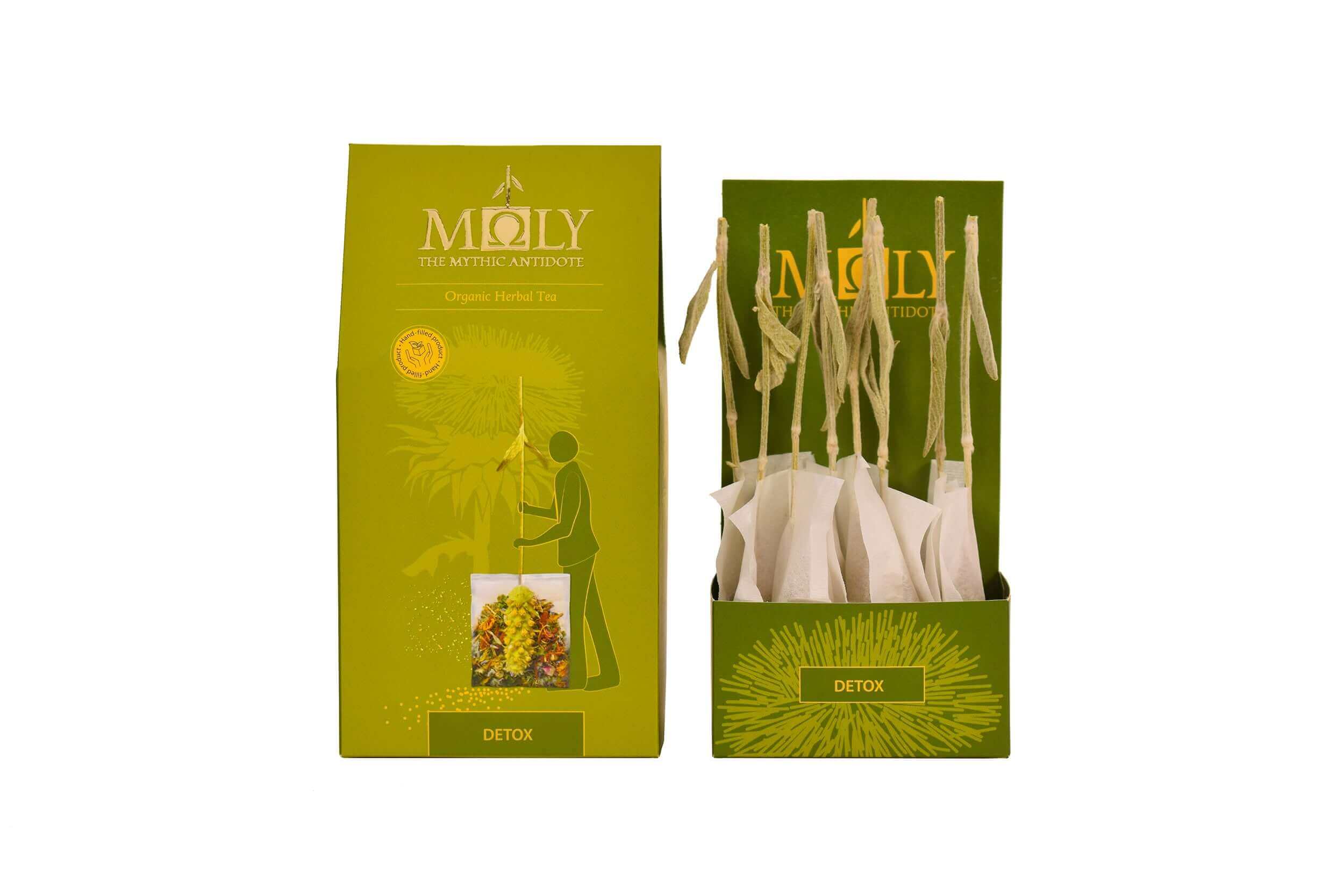 Detox Bio – Aromatische Bio-Kräuterteemischung | MOLY