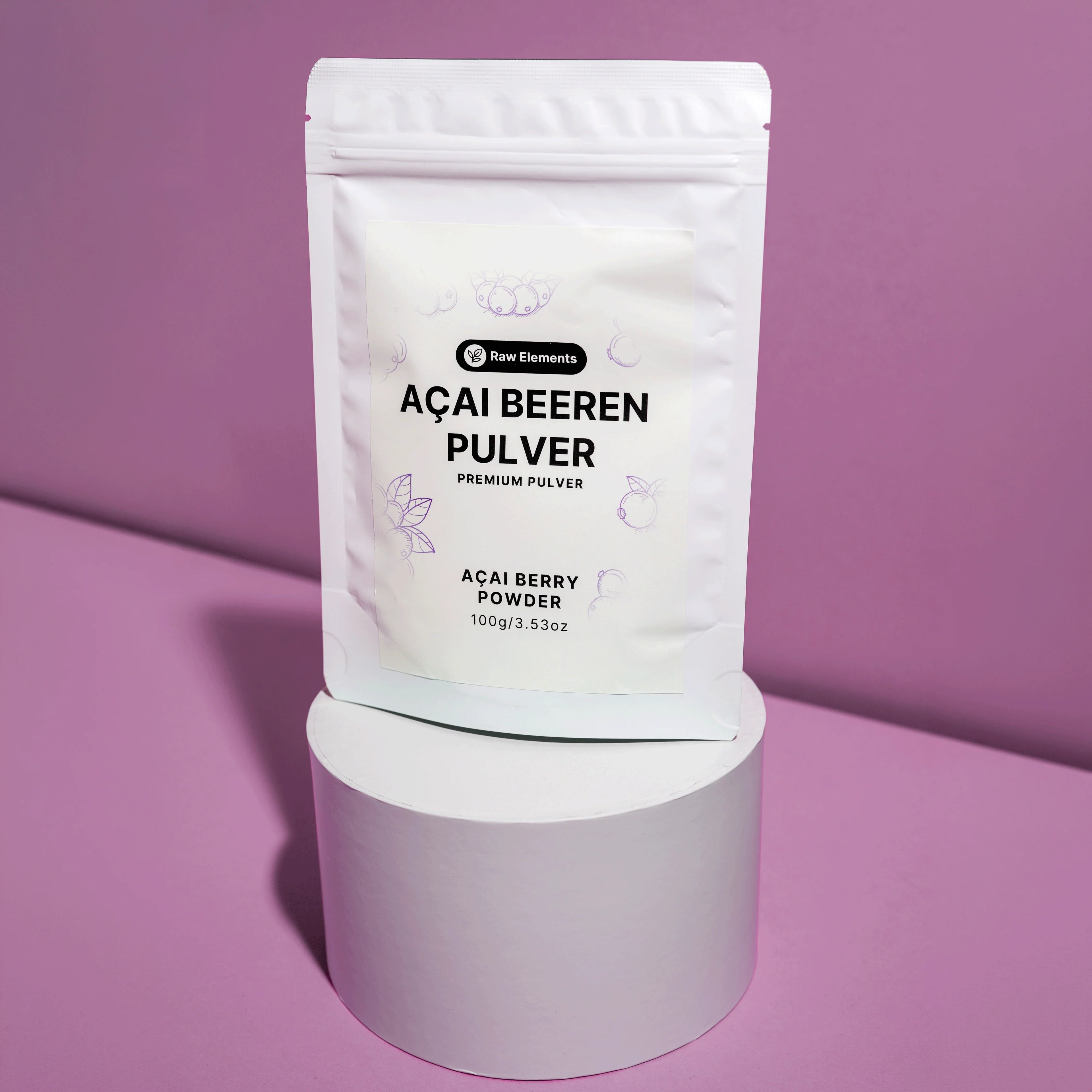 Acai Beeren Pulver