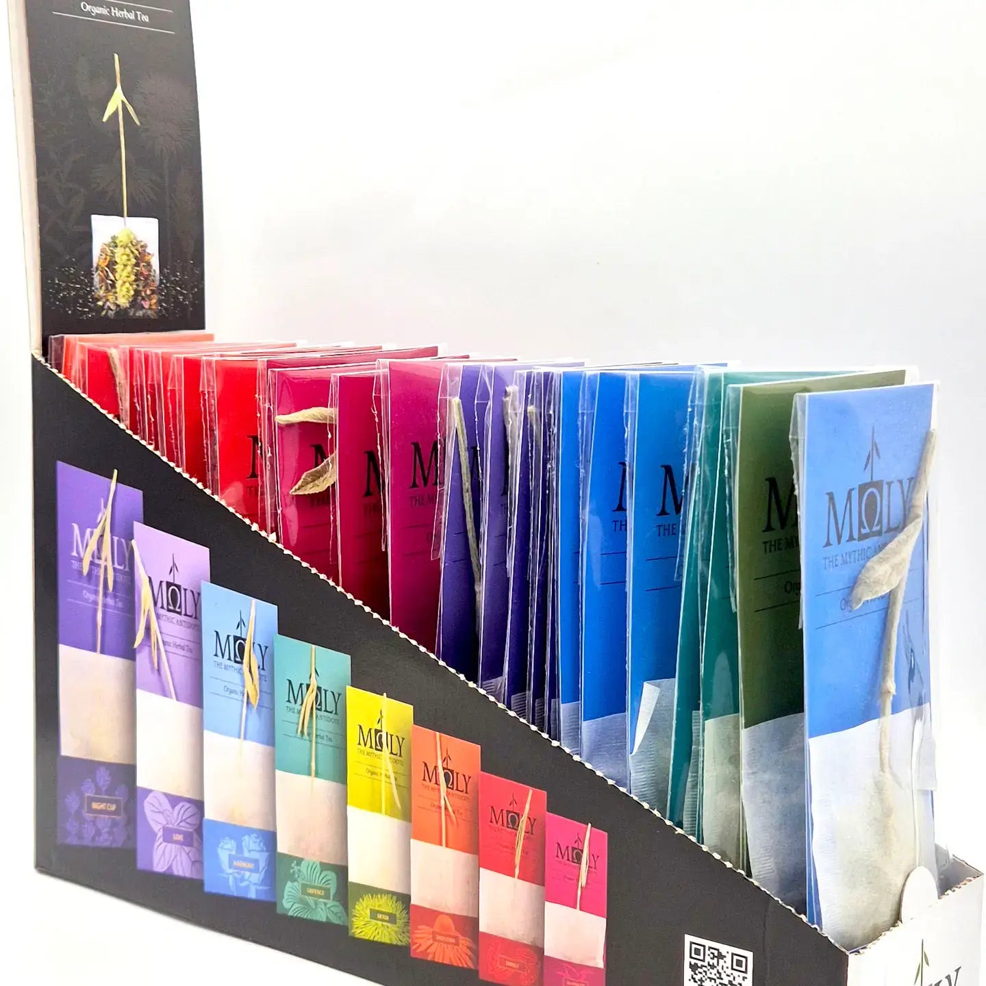 Display Box Moly Kräutertee für HoReCa