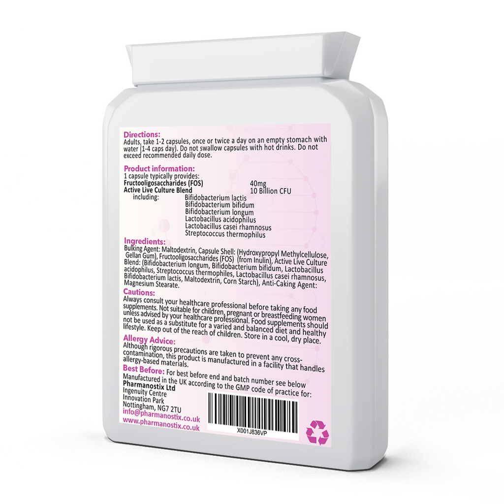 PharmaFlora 10 Billion CFU- 60 Vegan Targeted Capsules