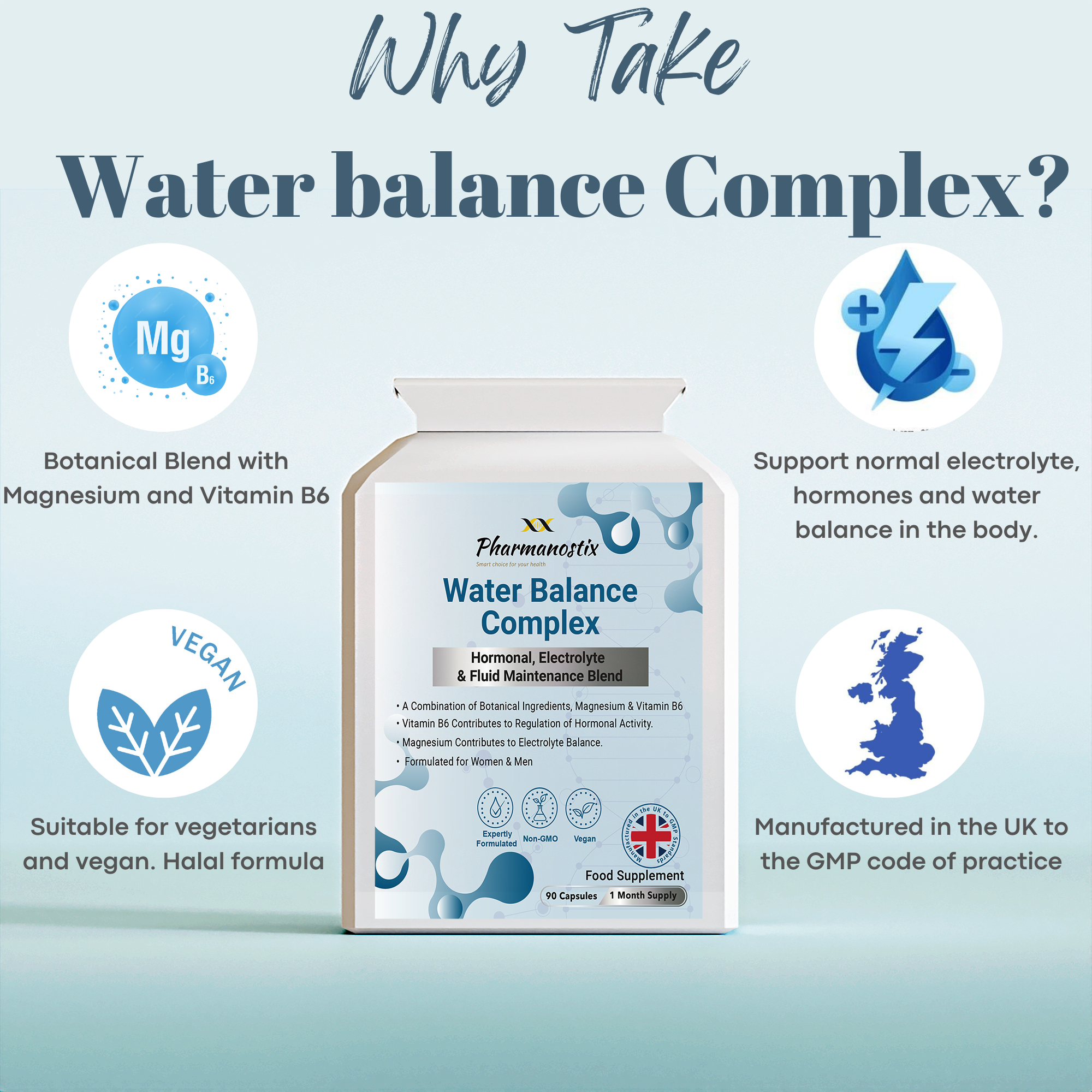 Water Balance Complex 90 Capsules