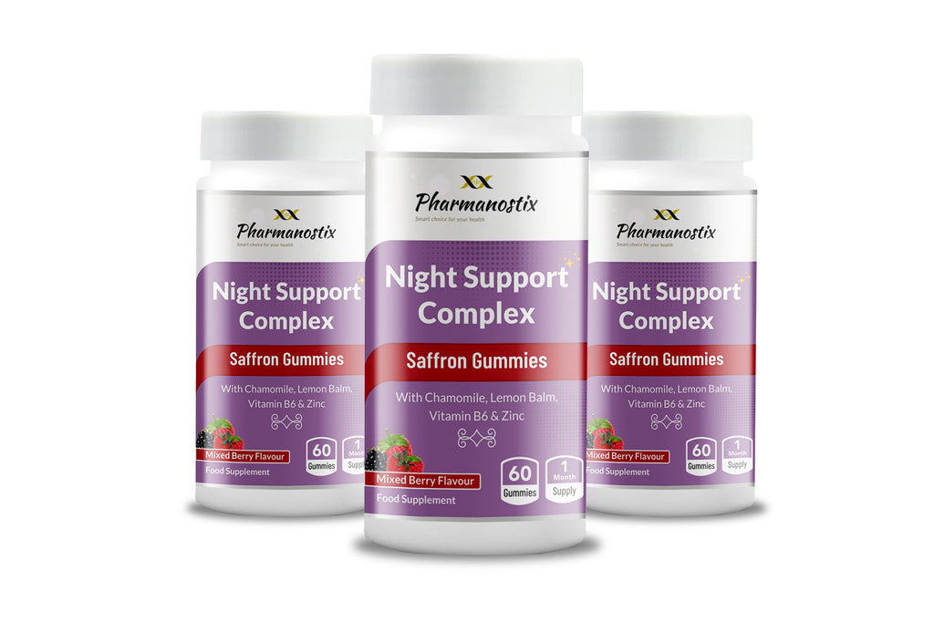 Night Support Complex Vegan & Sugar-Free Gummies (60)