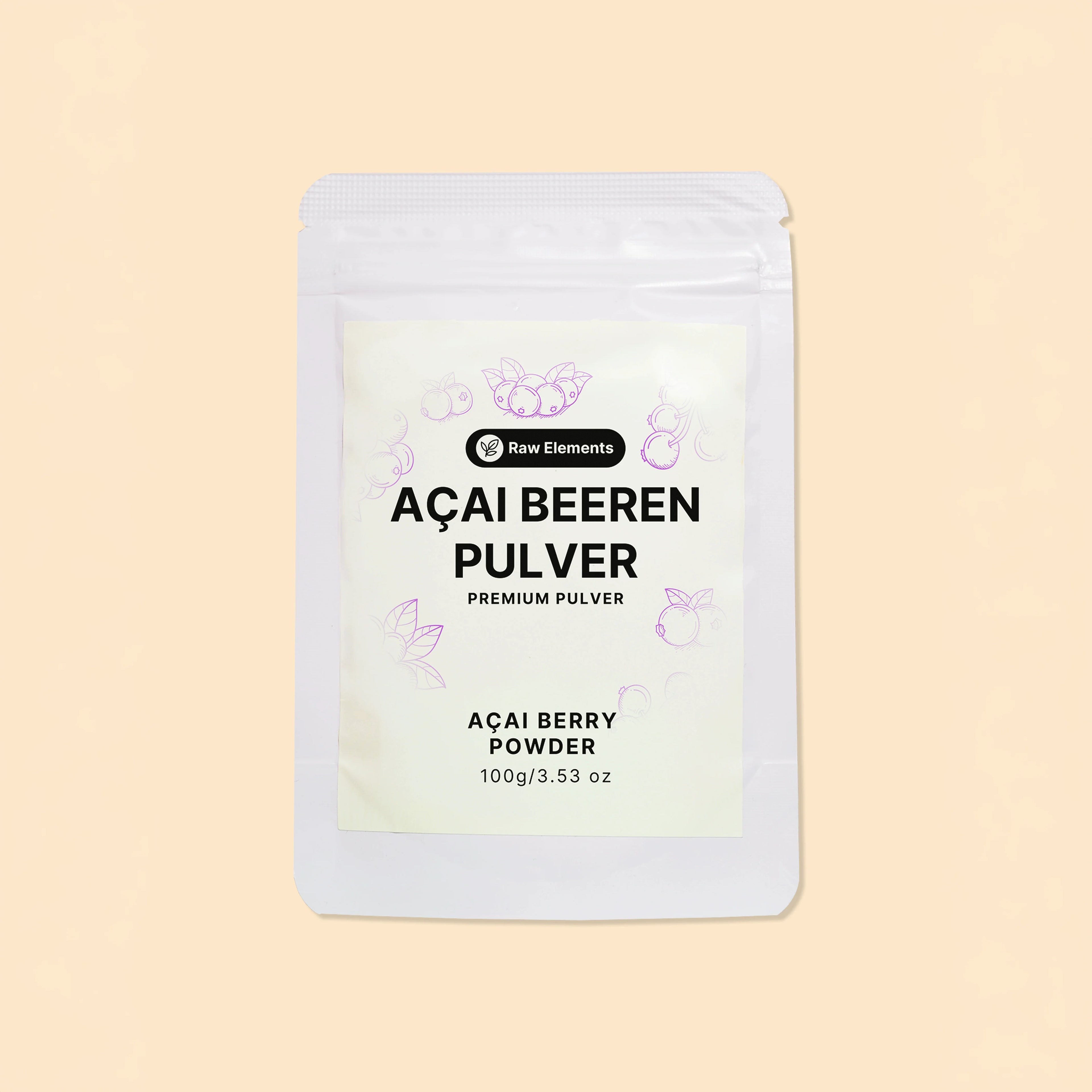 Acai Beeren Pulver