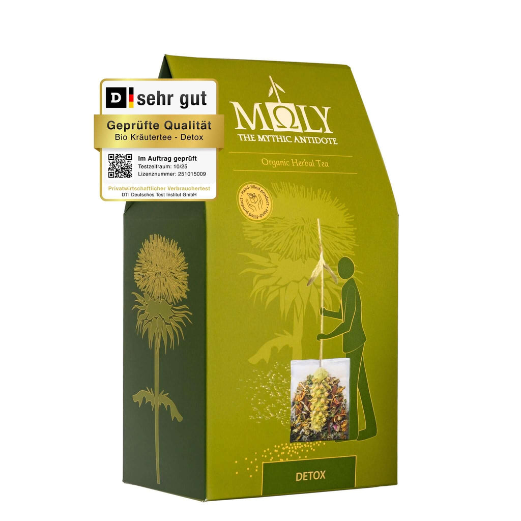 Detox Bio – Aromatische Bio-Kräuterteemischung | MOLY